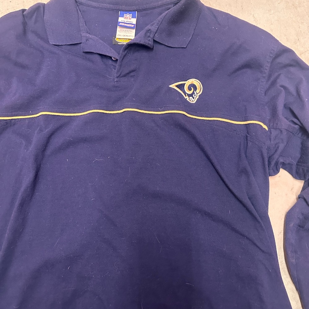Vintage Reebok Rams Collared Shirt - Picture 2 of 5